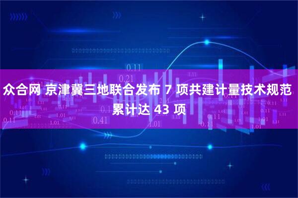 众合网 京津冀三地联合发布 7 项共建计量技术规范 累计达 43 项